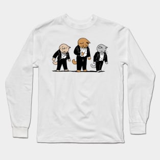 Take a Bow Maestro Kitties Long Sleeve T-Shirt